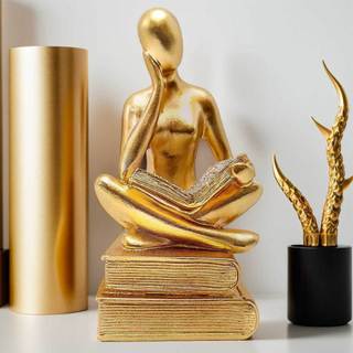 Estátua Figura Pensador